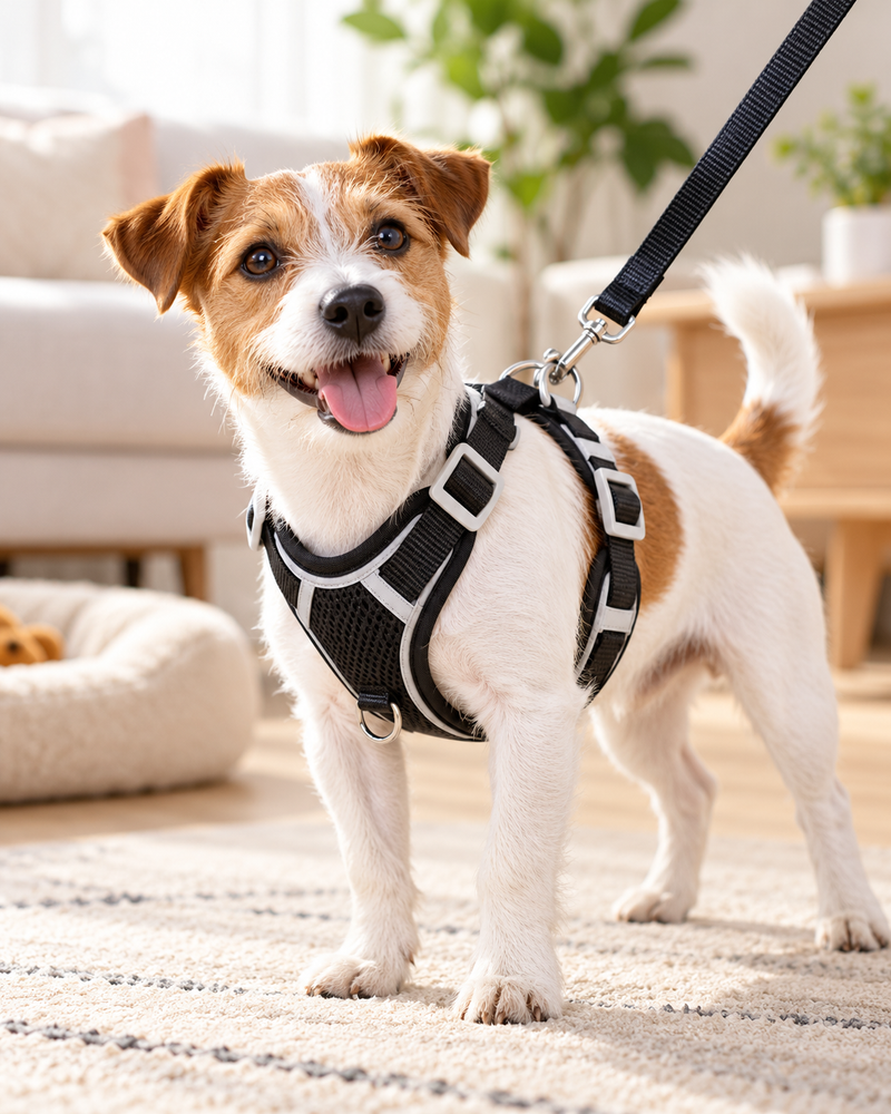 Ensemble laisse, collier et harnais pour chien