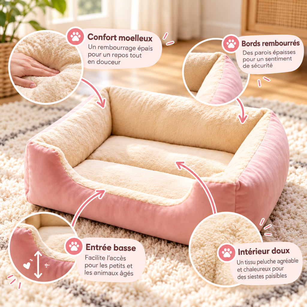 Lit douillet pour chat