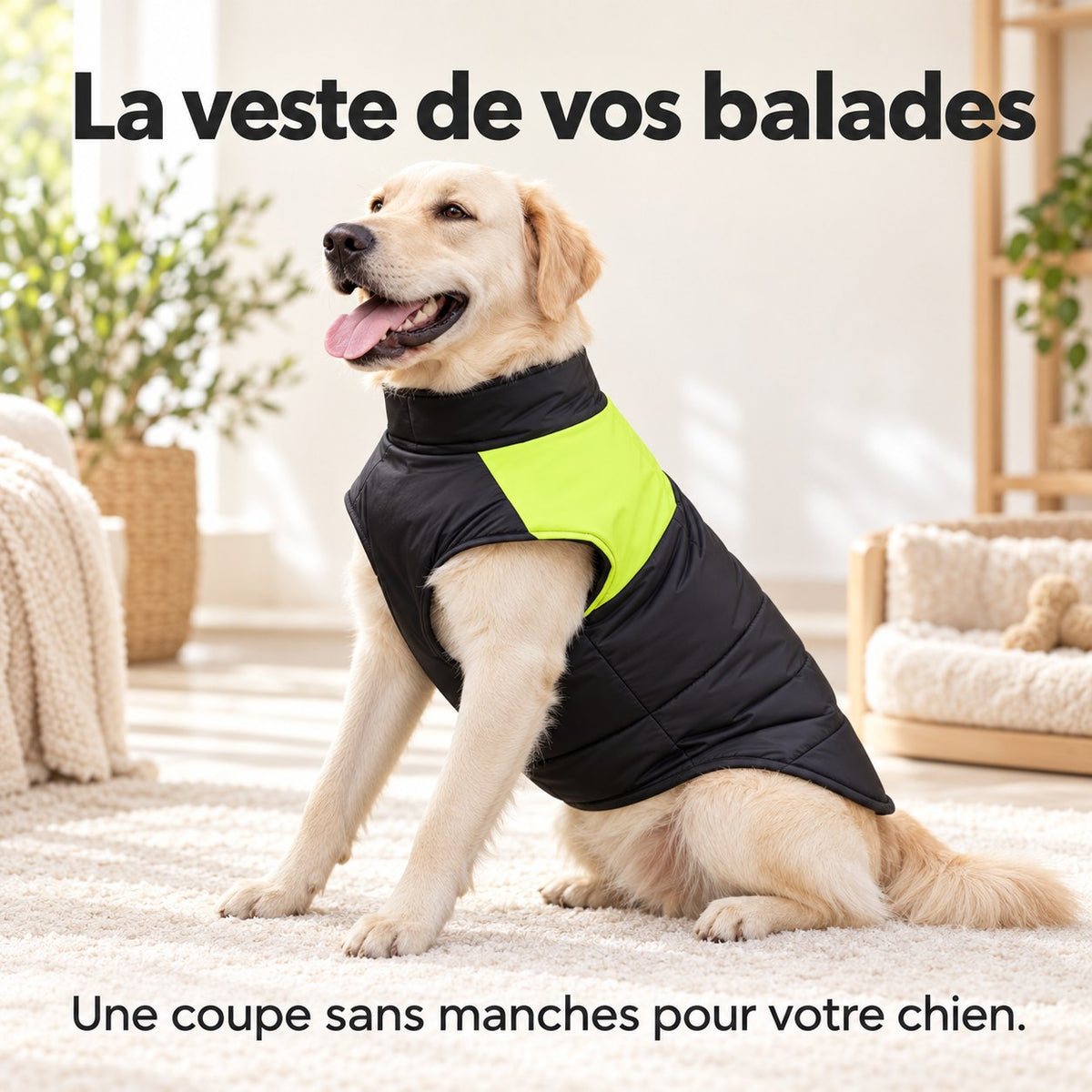 Veste chaude pour chien