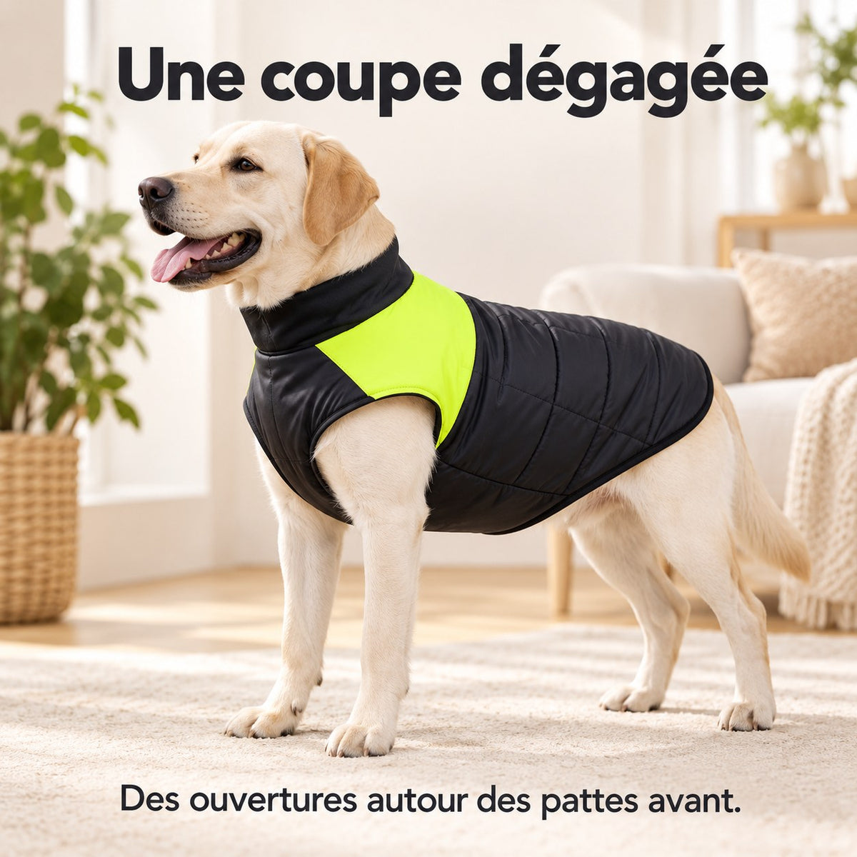 Veste chaude pour chien