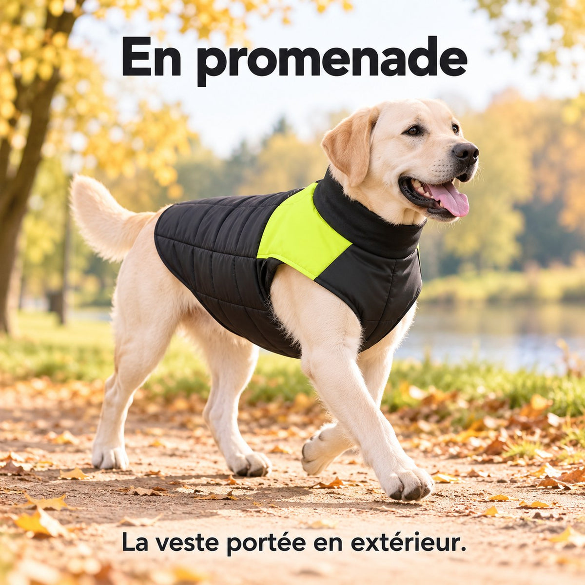 Veste chaude pour chien